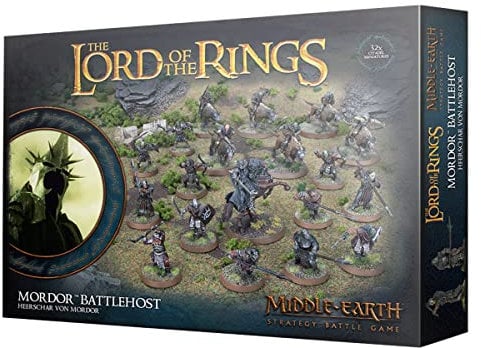 Games Workshop - Middle Earth Strategy Battle Game Age 14+: The Lord Of The Rings - Mordor Battlehost