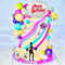 JeVenis Disco Tortendeko Disco Party Dekoration Disco Party Disco Kuchen