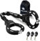 AMZLOCK Candado de Patinete Electrico Antirrobo, Candado Bicicleta con Llave y Bolsillo, Candado Esposas de Alta Seguridad para uso en Exteriores, Cadena Resistente al Corte de 8 mm de Grosor