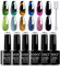 EODCI Cat Eye UV Gel Nagellack, 6 Farben Cat Eye Gel 9D Cateye UV Nail Polish Nagellack Glitzer mit 1 Magnet DIY Art Maniküre für Nagelstudio