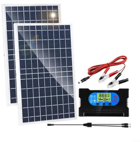 Dual-Chip 10 W Solarmodul-Controller-Set mit Schnellladung für Mobiltelefone, Elektrofahrzeuge, Outdoor, für Typ-C-Anschluss, monokristallines Silikon, 33 x 20 cm (D-10 A)