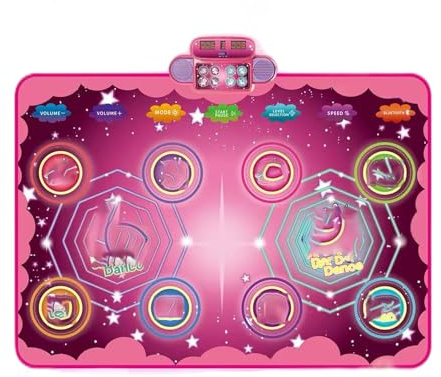 kidmance Tanzmatte Kinder Spielzeug Geschenke für Mädchen Jungen 12