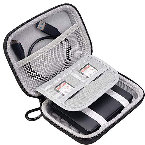 Case Logic Festplatten-Tasche PHDC1, Eva-Nylon, schwarz, 6,4 cm (2,5 Zoll)