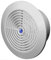 Awenta DPR Round Circle Cover 100, Wall and Ceiling grilles with Fly net, White