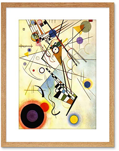 Wee Blue Coo Kandinsky Composition VIII Framed Wall Art Print