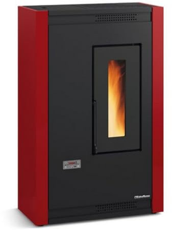 STUFA PELLET KW 4,7 LUISELLA BORDEAUX NORDICA EXTRAFLAME