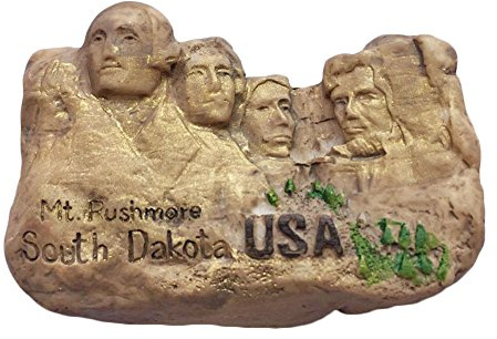 South Dakota USA Mount Rushmore Kühlschrankmagnet, 3D-Reiseaufkleber, Souvenirs-Kollektion, Heim- und Küchendekoration, USA Kühlschrankmagnet aus China