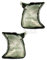 Blinker Frontblinker Set für 5er E34 Bj. 88-95 weiß mit Sockel
