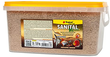 Tropical Sanital +Ketapang 3Lt Aquarium Salz