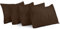 Utopia Bedding - Kissenbezug 50x75 4er Set - Kopfkissenbezug 50 x 75 aus 100% gebürsteter Mikrofaser mit Umschlagverschluss - Falten-, verblassen- und schmutzabweisende Kissenbezüge 50x75 - Braun