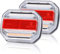 AGRISHOP Luces traseras para Remolque LED 12V luces led para remolque 10-30V Dinámica Secuencial Fluido Indicadora con Cinco Funciones Impermeable Para Camion Remolque Tractor homologadas E-mark
