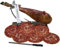CERROALTO | Teller 100% iberischer Schinken aus Eichelmast PATA NEGRA (Mit einem Messer in Scheiben geschnitten) 100 gr (119 Umschläge)