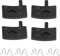 ECSiNG 4 pezzi pastiglie freno bici compatibili con Hayes Stroker Trail/Stroker Gram/Stroker Carbon Disc Brake Pads accessori per biciclette nero