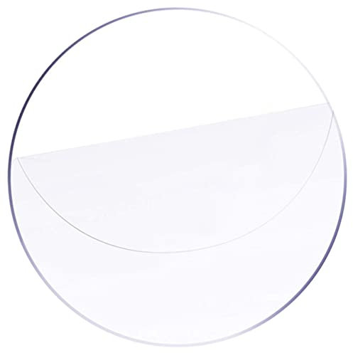 COHEALI 25cm 3mm Acrylplatte Klar Runde Acrylplatte Klare Acrylplatten Kreis Aus Acryl Kreise Aus Acryl Acrylglasplatte Acryl Runden Namenskarten Aus Acrylglas Weihnachten Zeichenbrett