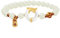 CTDWNT Bracelet à breloques en perles du Nouvel An du dragon 2024, signe du zodiaque chinois Feng Shui, amulette porte-bonheur, cadeau de Nouvel An pour femme, bijou unisexe