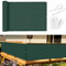 Sunnylaxx Balcon Privacidad 90x700cm Verde Oscuro, Pantalla De Privacidad Balcon Protección PES, Incluye Bridas para Cables