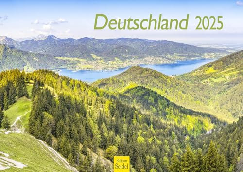Edition Seidel Premium Kalender Deutschland 2025 Format DIN A3 Wandkalender Naturkalender Europa Schleswig-Holstein Mecklenburg-Vorpommern Bayern