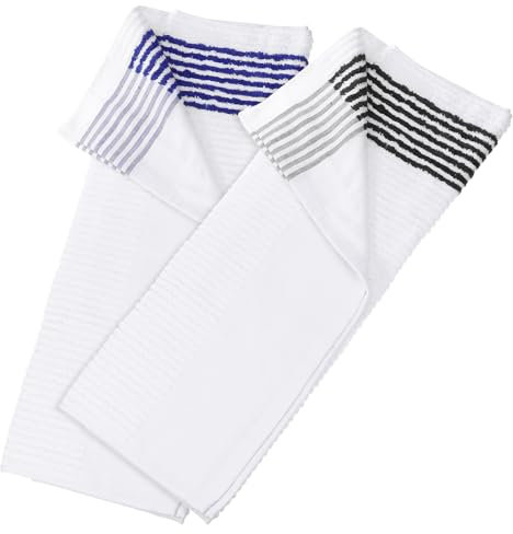 PATIKIL Grande Serviette de Toilette 22 x 44, 1 Ensemble Serviettes de Golf de Style Caddie Serviettes de Camping en Coton pour Sacs de Golf, Multicolore