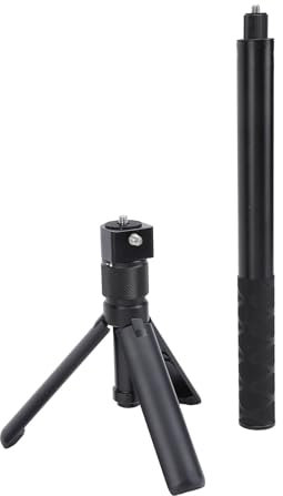 Gimbal Verlängerungsstange, 119,9 cm Verstellbarer, Unsichtbarer Selfie Stick mit 1/4 Zoll Gewinde, Professionelle Abschnitte, Stabilisator Verlängerungsstange für Gimbles Stativ
