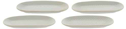 Villa Collection Elstra Assiette 25,5 x 14 x 2,5 cm Bleu clair ass.