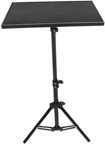 JOINPAYA Soporte Plegable para Proyector y Laptop Mesa Ajustable con Telescópico para Oficinas Aulas y Hogar
