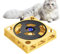 Generisch Cat Food Puzzle, Strategy Game Cat Treat Puzzle, Cat Maze Puzzle Box, Interactive Cat Toys, Phonograph Cat Toy, Turntable Cat Toy, Kitten Puzzle Game, Cat Enrichment Toys
