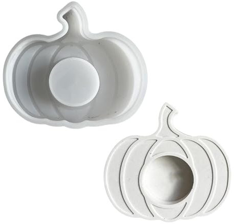 Stampo in silicone resistente a forma di zucca in resina e decorazione domestica per forniture artistiche e artigianali