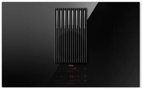 Elica NikolaTesla Libra EVO BL/A/83 Nero Da incasso 83 cm Piano cottura a induzione 4 Fornello(i)