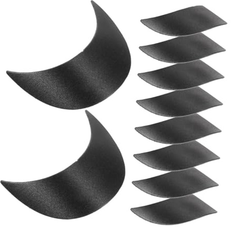 Healvian 20 Stück Teiliges Baseball Cap Form Shaper für Kunststoff Visier Einlage Langlebig UV Schutz zum Nähen und Reparieren von Kinderkappen