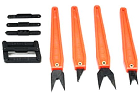 DU-BRO Hinge Slotter Kit, Nylon, Hole Style, for Mini, Standard and Heavy Duty Hinges