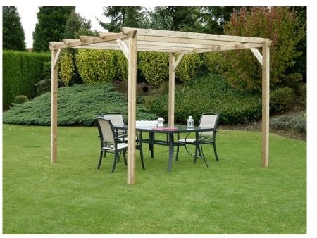 Forest M231556 Ancolie Pergola en Bois 3 x 3 m