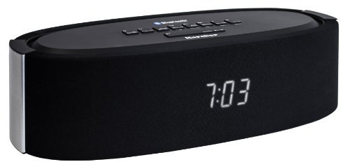 Karcher UR 1320BT Bluetooth-Uhrenradio (PLL-FM-Radio, Weckfunktion, AUX-IN) schwarz