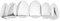 Grillz - Silber - *One Size fits All* - TOP