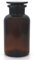 Apothekerflaschen 5 x 500 ml - Braun - inkl. Glasstopfen *Weithalsflasche Apothekerglas Stopfenflasche Laborflasche Laborglas Rundschulterflasche*