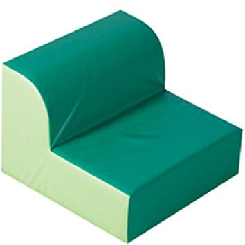Children's Factory Library Chair, Green, CF322-387, Flexible Seating Classroom Furniture, Kids Reading Nook & Playroom Chairs for Toddler Girls & Boys