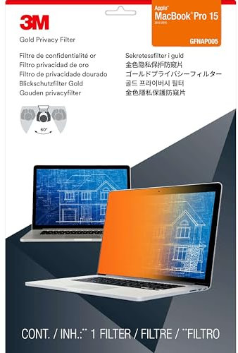 3M GPFMR15 Blickschutzfilter Gold für Apple MacBook Pro Retina Display 38,1cm (entspricht 15) 16:10