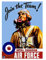 Wee Blue Coo War Wwii Canada Enlist Air Force Pilot Art Print Poster Wall Decor Kunstdruck Poster Wand-Dekor-12X16 Zoll