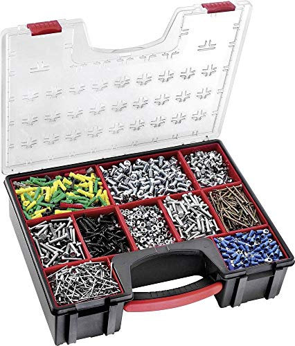 Facom BP.Z8PB Boîte à outils vide Polycarbonate noir, rouge