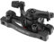 sourcing map MTB Fahrrad mechanisch Scheiben Bremse für 160mm vordere Rotor Schwarz