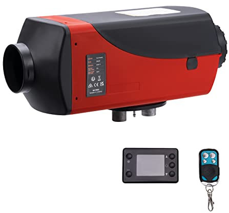 maXpeedingrods 5KW 12V Diesel Heater, LCD Switch and Remote Control, Altitude Adjustment for Trucks Motorhomes Campervans or Caravans