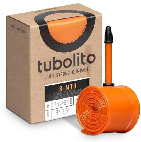 Tubolito Unisex – Erwachsene S-Tubo-MTB-29 Fahrradschlauch, Orange, 45 x 25 mm