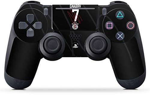 DeinDesign Skin kompatibel mit Sony Playstation 4 PS4 Pro Controller Folie Sticker FC Bayern München FCB Gnabry
