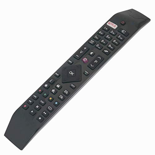 VINABTY RC49141 RC-49141 Telecomando di ricambio adatto per Hitachi TV 43HL15W64 32HB1W66l 32HB4T62 A 55HGW69 K 65HL15W64 65HL15W64A 65HZ6W69A 32HB5W66I 2HB4T41 32HB4T61 32HB4T61-Z