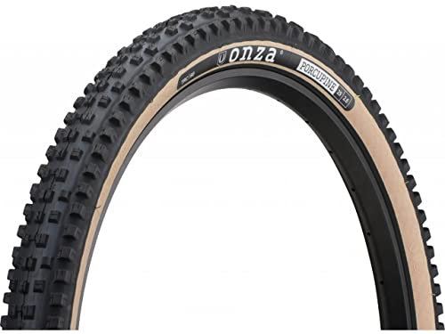 ONZA Tires Pneu Onza Porcupine | Skinwall 29x2.60 TRC 60 Tpi Gomme,60a | 45a, 66-622, 890g Reifen, Schwarz, Beige