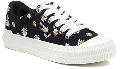 Rocket Dog Women's Cheery Sneaker, Black 2, 5.5 UK