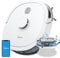 Midea M6 Saugroboter mit Wischfunktion, Saug- & Wischroboter 2000Pa 120min Laufzeit mit LDS Navigation 600ml Staubbehälter, 2-in-1 Roboterstaubsauger mit APP Steuerung für Teppich Tierhaare Hartböden