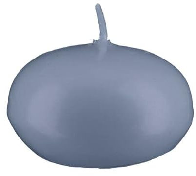 Kopschitz Schwimmkerzen Grau/Blau Ø 42 x 26 mm, 40 Stück