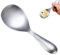 Cucchiaio da Riso In Acciaio Inox Cucchiaio da Portata di Riso Cucchiaio Risotto Argento Cucchiaio da Portataper Riso Antiruggine Forniture da Cucina per La Casa per Ristoranti Dell'hotel (1 Pezzi)