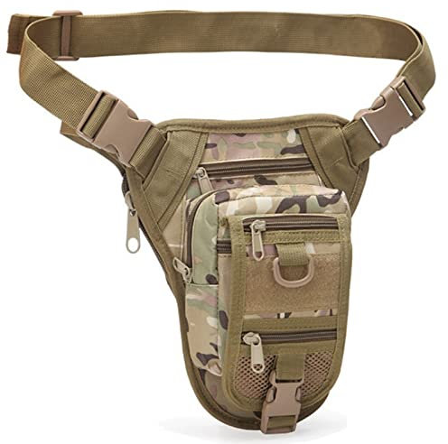 Taktische Tasche Armee Taille Beintasche Einstellbare Wandern Jagd Hüfttaschen Military Molle Drop Beintaschen
