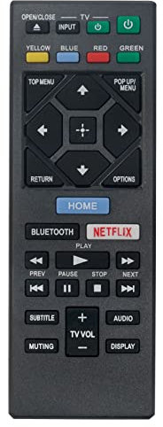 VINABTY RMT-VB200U RMT-VB200D Ersetzen Sie die Fernbedienung Passend für Sony Blu-ray Player BDP-BX670 UBP-X700 BDP-S4500 BDP-S6500 BDP-S3500 BDP-S5500 BDP-S1500 BDP-S6200 BDP-S5200 BDP-S7200